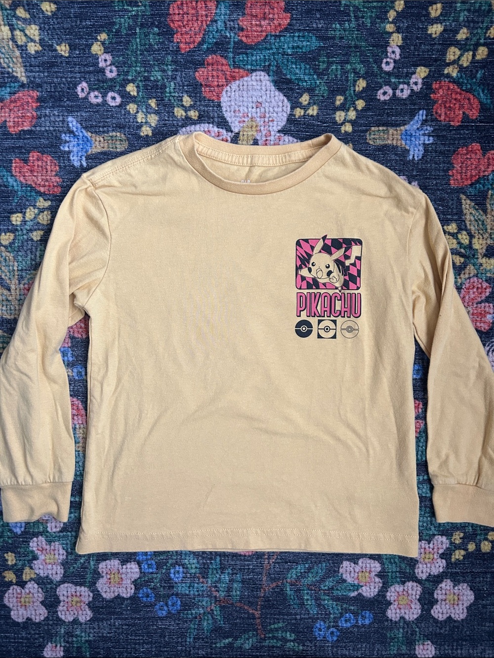 Gap Pokémon Pikachu Shirt, Size Small (6-7)